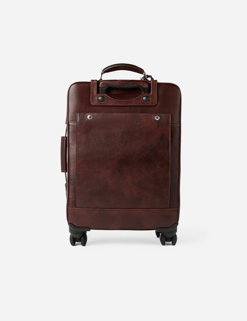 Чемодан Brunello Cucinelli Leather "Burgundy"