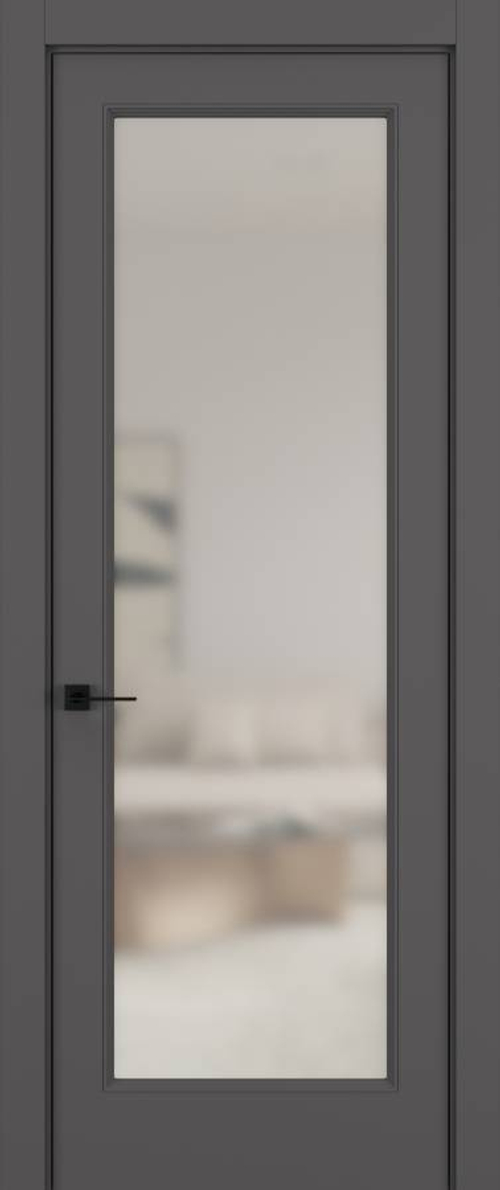 Дверь 01V ELEGANT Матовый Антрацит