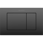 Клавиша смыва Boheme 650/2-SGM для инсталляции Geberit, Shine Gun Metal