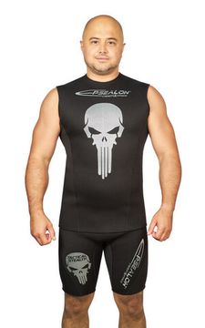 Майка Epsealon Skull без рукавов  2.5 мм