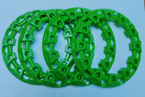 Комплект колпаков для квадроцикла 8", зеленый