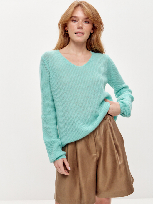 Кашемировый пуловер