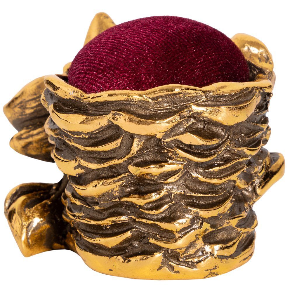 Игольница Орхидея Ликаста Бронза