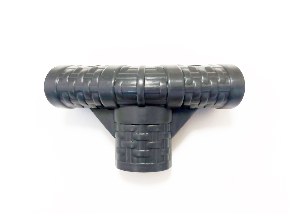 Т-образный соединитель - тройник P04405 BestWay с маркировкой "12", запчасть для круглых каркасного бассейна 366 на 122 см. Steel Pro Max Bestway артикул 56420