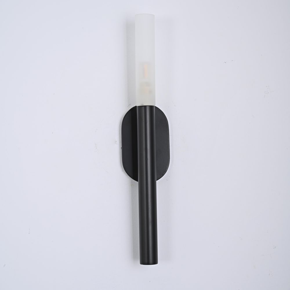 Бра Rousseau Small Bath Sconce Black By Imperiumloft