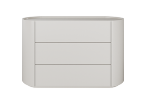 Комод Lagom 3 ящика ширина 120 см (дымка)