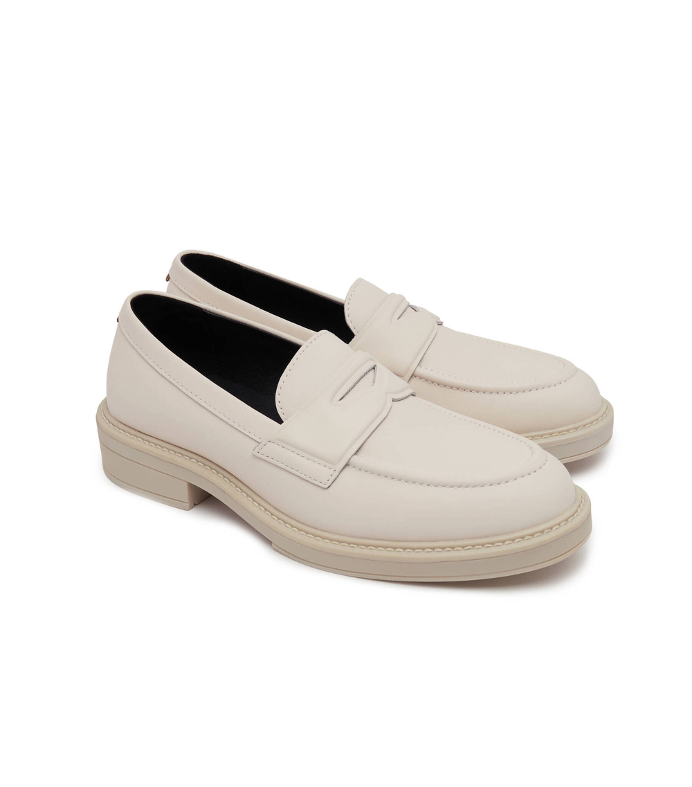 Мокасины Vanity C BOSS BLACK - экрю(50498808)