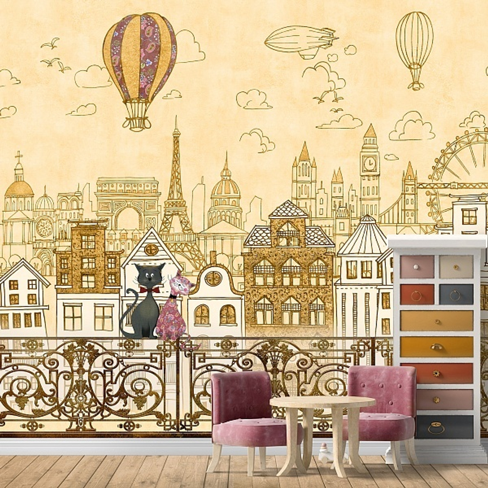 Обои и панно Affresco, коллекция  СКАЗКИ AFFRESCO