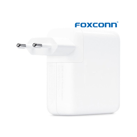 Сетевое зарядное устройство Foxconn F007 1xUSB-C, 61W, 3А, быстрая зарядка, белый