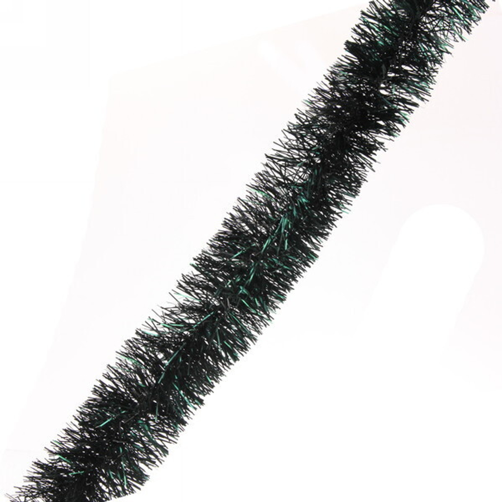 Мишура 2 м 9 см «Матовые искры», Изумруд