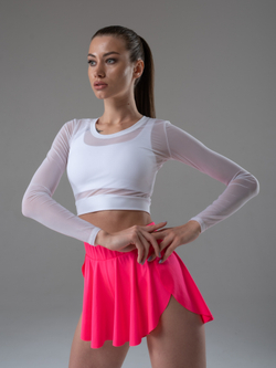 Лонгслив Shadow, Белый