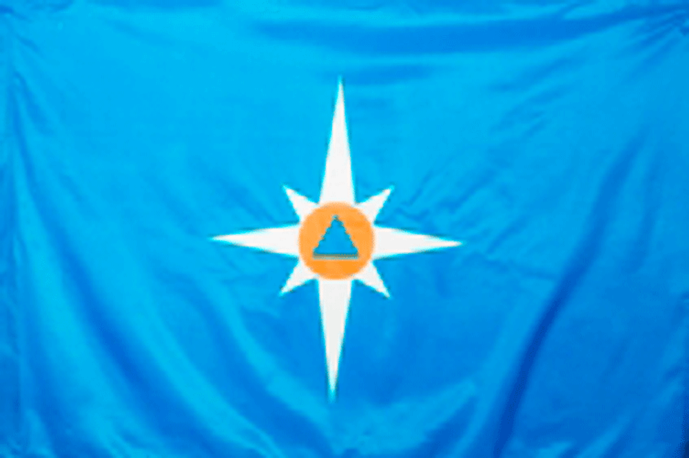 Флаг МЧС 90х135