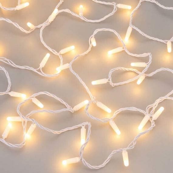 Светодиодная гирлянда Ardecoled нить 230V теплый белый ARD-String-Classic-10000-White-100Led-Milk-STD Warm 031204