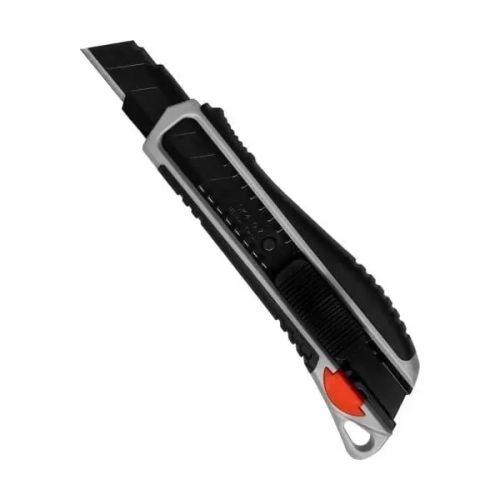 НОЖ МАЛЯРНЫЙ С ДВУХКОМПОНЕНТНОЙ РУЧКОЙ PROFI 18мм (1/12/240)