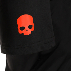 Мужское теннисное поло Hydrogen Tech Tiger T-Shirt Men - Black, Orange