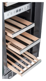 Винный шкаф Temptech STHLM STX30DRB черный