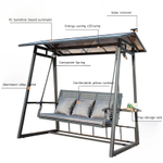 Качели из алюминия GRAF III, разноцветный