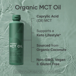 Sports Research, органическое масло MCT C8, с нейтральным вкусом, 473 мл (16 жидк. унций)