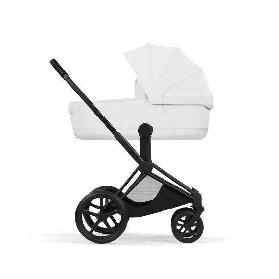 Детская коляска Cybex Priam V Style 2 в 1 Off White на шасси Matt Black
