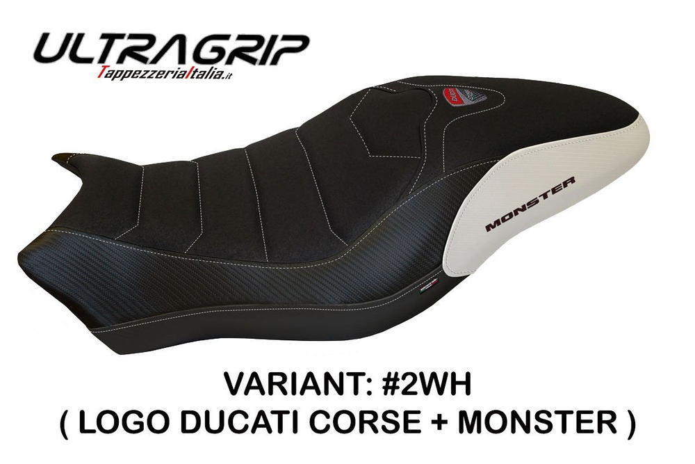 Ducati Monster 797 2017-2019 Tappezzeria Italia чехол для сиденья Piombino-3 ультра-сцепление (Ultra-Grip)