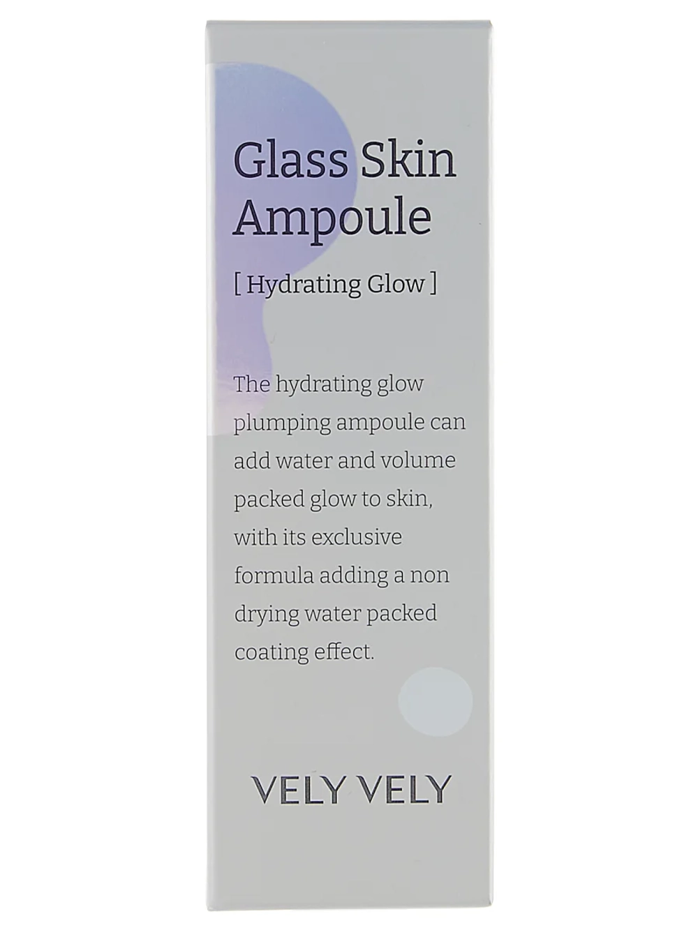 Vely Vely Ампула увлажняющая с PDRN для сияния кожи Glass Skin Ampoule 40 мл