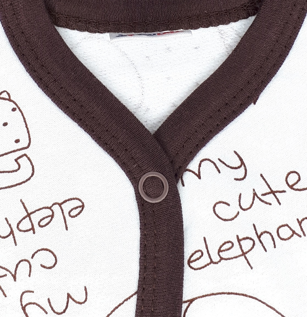 Комплект Мой милый слоник (молочный)