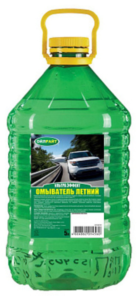 Омыватель стекол летний Ультра эффект (5л) OIL RIGHT 5207