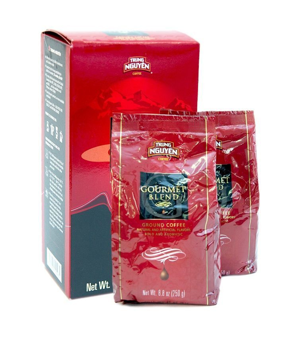 Вьетнамский молотый кофе Гурмэ Бленд (Trung Nguyen, Gourmet Blend), 500 г