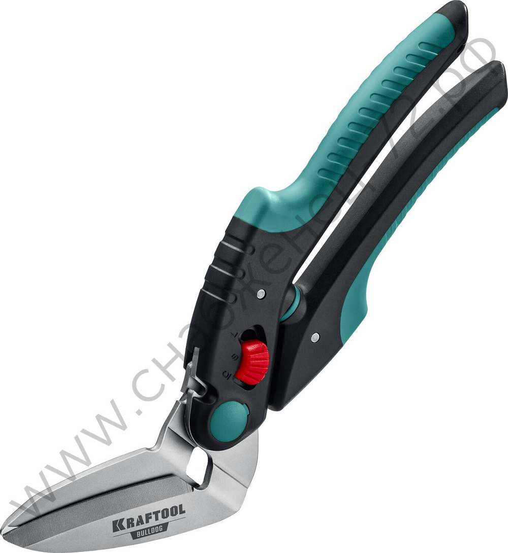 KRAFTOOL BULLDOG 250 мм, Многофункциональные прямые технические ножницы (23203)