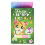 Мел 4цв. прямоугольные (Darvish)