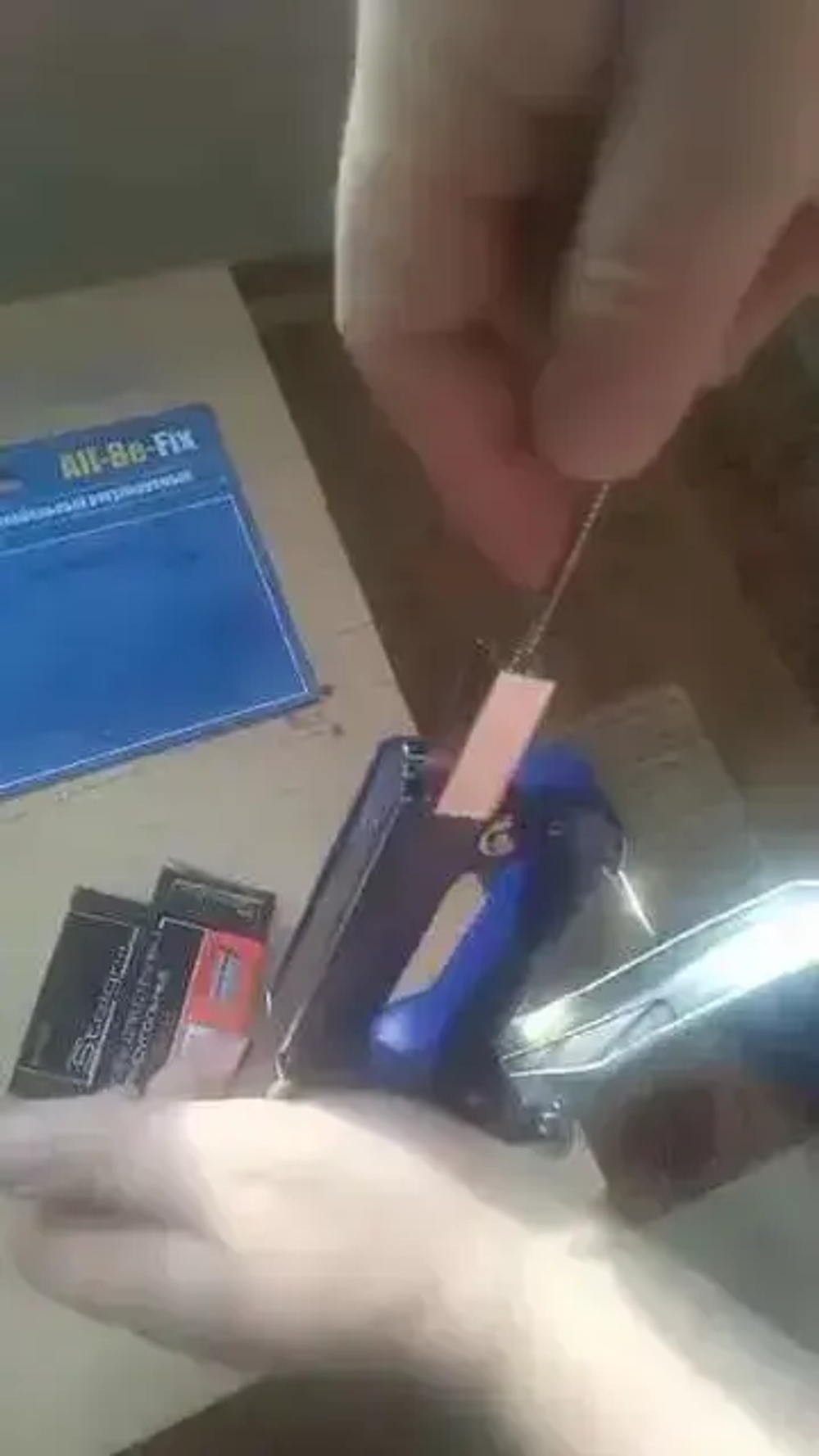 Скобы закаленные STELGRIT, для степлера строительного, мебельного, 12 мм, 1000 шт., тип J (53 тип)