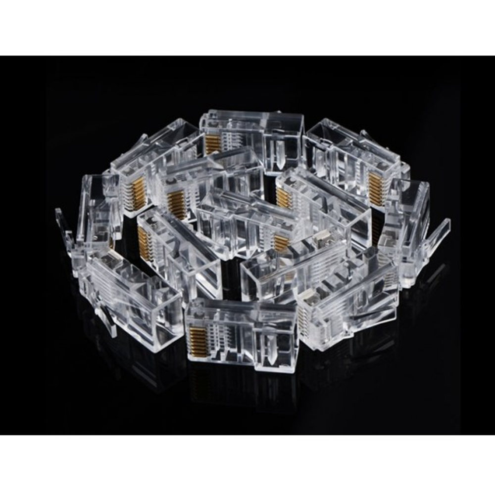 Коннектор RJ-45 (8p8c), категория 5e Netko 10 шт./упак.