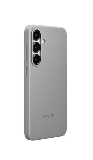 Чехол Kindsuit ( кожа) для Galaxy S25 , серый