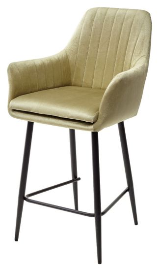 Полубарный стул Роден Blitz 17 Лайм, велюр (H=65cm), M-City