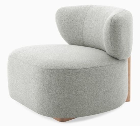 Кресло Tenon серое