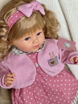 Кукла Berbesa мягконабивная 52см Carla (7222S)