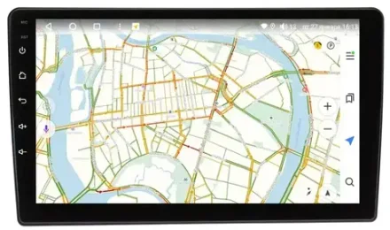 Магнитола для Opel Astra H, Antara, Corsa, Vectra, Zafira B вниз (рамка серебро) - Vaycar VA55-0020 на Android 13, 8-ядер, 4G SIM-слот