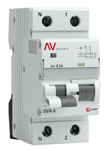 Автомат дифференциальный EKF rcbo6-1pn-16C-100-ac-av
