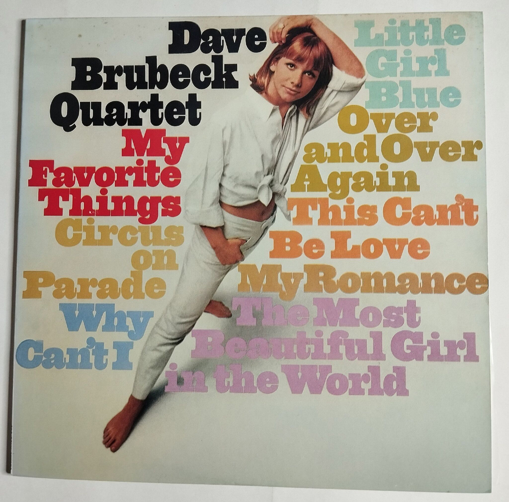 Винтажная виниловая пластинка LP The Dave Brubeck Quartet My Favorite Things (Japan 1979) (No Obi)