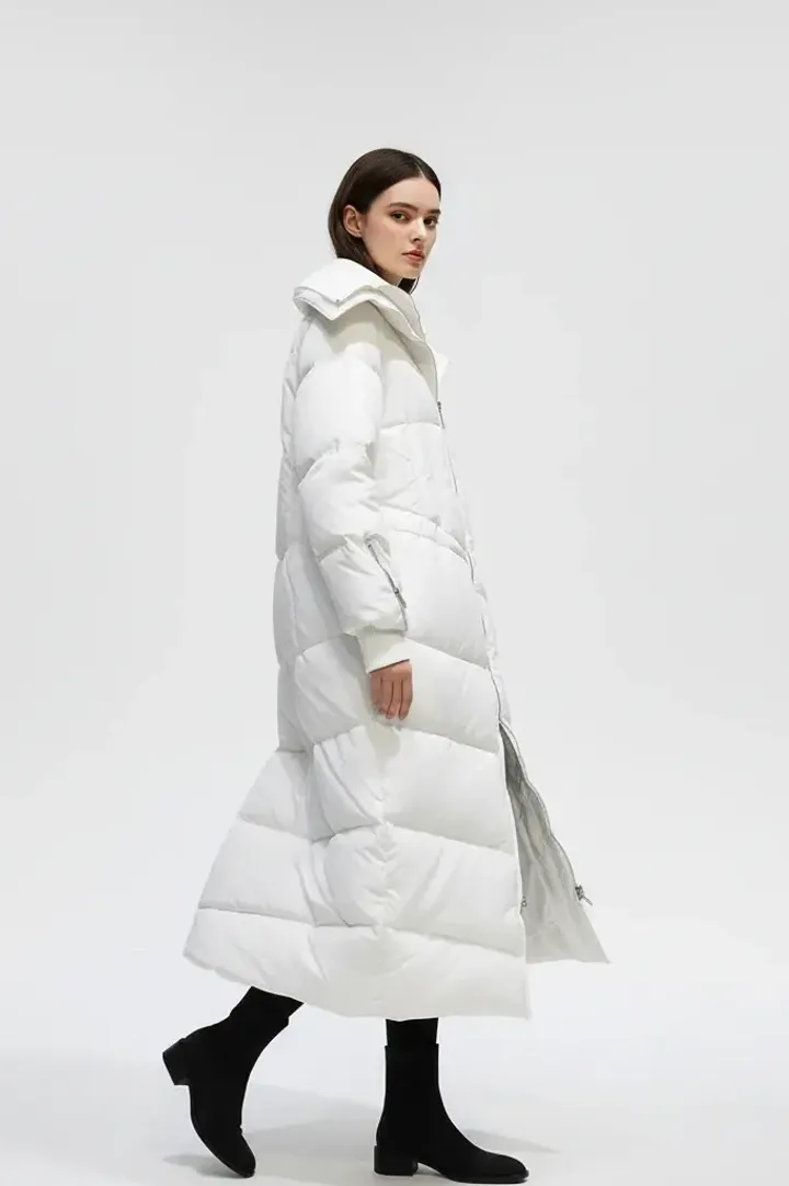Женский длинный пуховик «VERH»