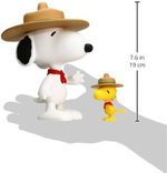 MEDICOM TOY VCD BEAGLE SCOUT SNOOPY & WOODSTOCK