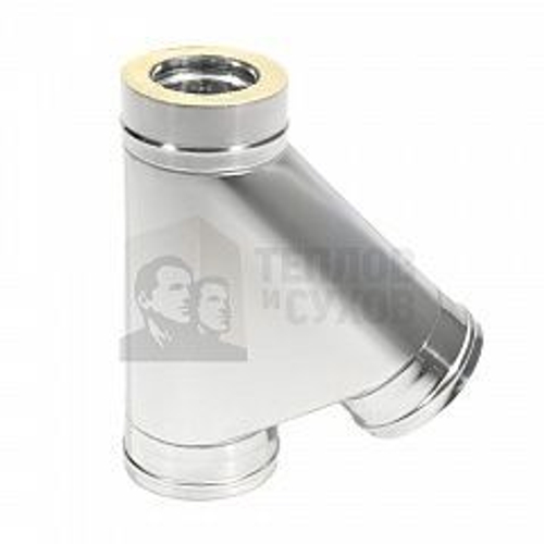 Тройник Термо 45* ТРТ-Р 304-0.8/304  200/300 с хомутом