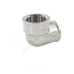 Угольник латунь никель переходной Ду 25х15 (1"х1/2") ВР/ВР SantechSystems
