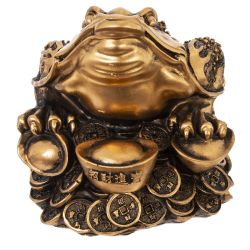 GAEM Фигурка декоративная "Лягушка денежная", L10 W12,5 H10,5 см