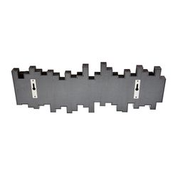 Вешалка настенная Sticks, 49,3 см, эспрессо, 5 крючков