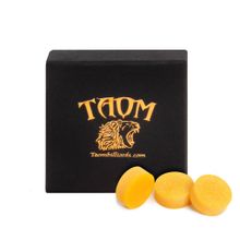 Наклейка для кия Taom 2.0 Break&amp;amp;Jump Yellow ø14мм в индивидуальной упаковке 1шт.