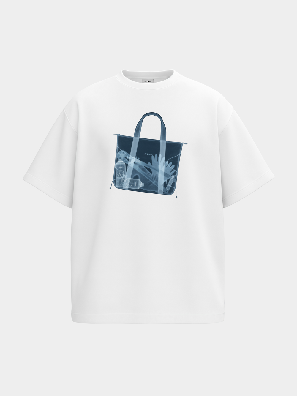 Футболка MLTV Base X-ray White