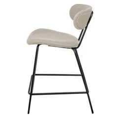 Полубарный стул Pedigree 65 см бежевое букле