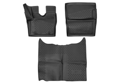 Коврики в салон для DAF XF 2019-, 3шт. (Повышенная устойчивость, повышенная износостойкость) FORMAT.AN0171210K