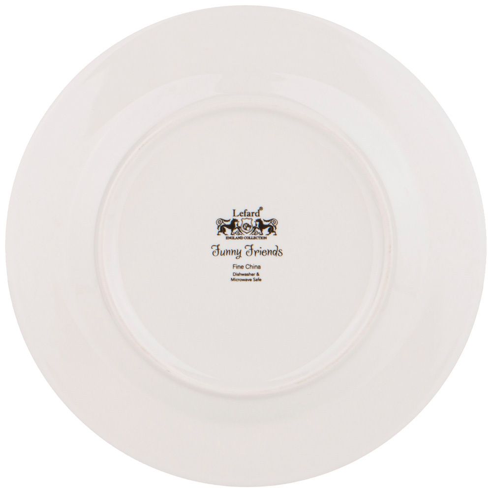 ТАРЕЛКА ЗАКУСОЧНАЯ LEFARD "ЕЛКА" 19 СМ КРАСНАЯ (КОР=18ШТ.)